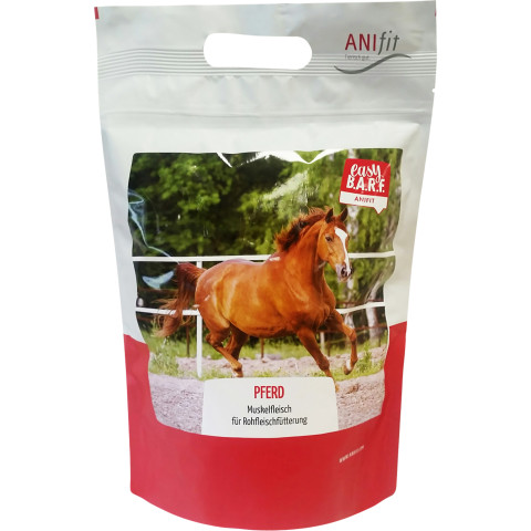Hund Katze B.A.R.F. Hundefutter Easy Barf Pferd 400g 1 Stück -1- Anifit